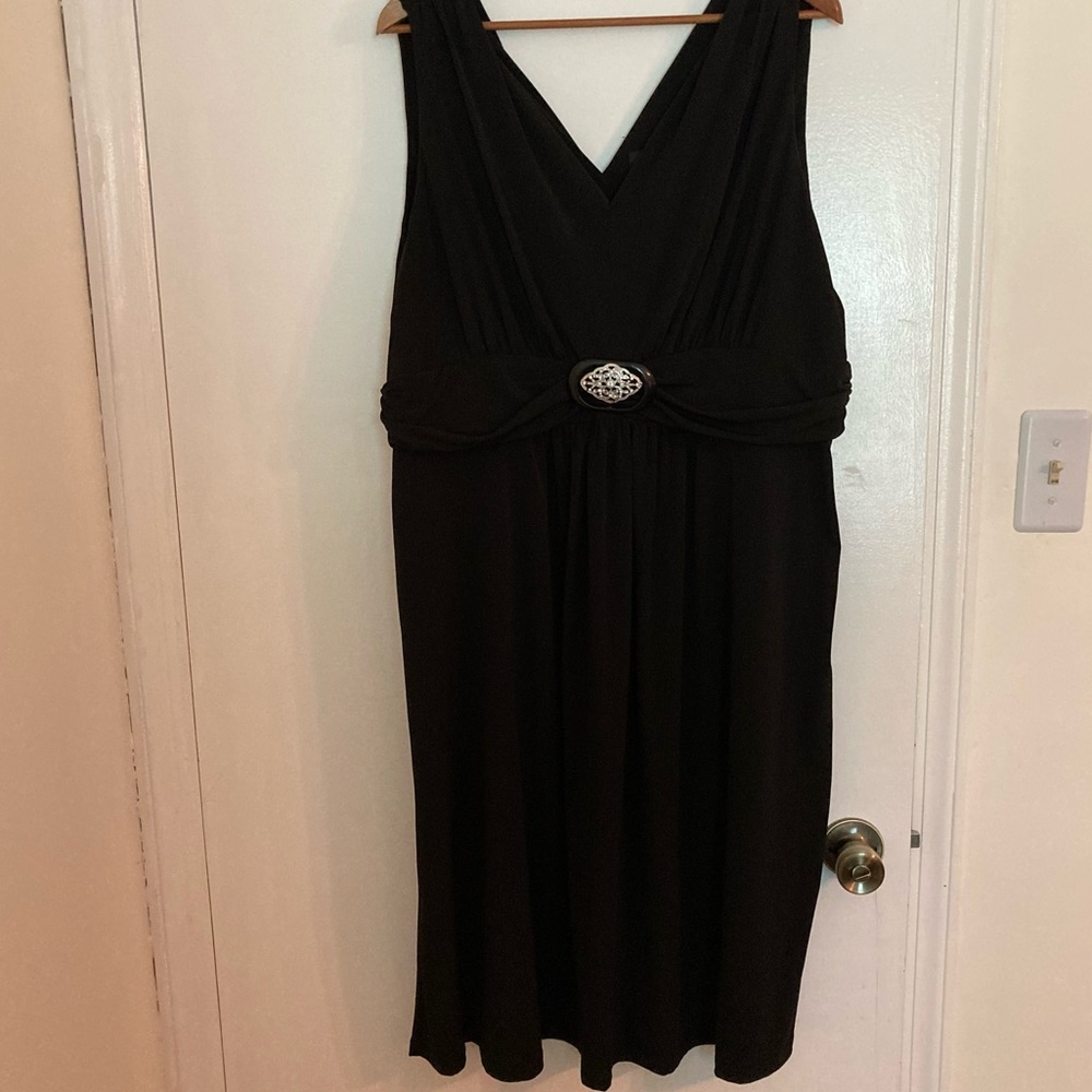 Lane Bryant V neck dress